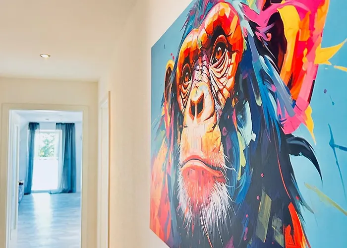 Clubhaus 6 - Dachwohnung Mit 2 Schlafzimmern, Balkon & Netflix *