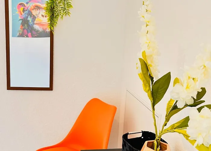 Appartement Clubhaus 6 - Dachwohnung Mit 2 Schlafzimmern, Balkon & Netflix Leinefelde-Worbis